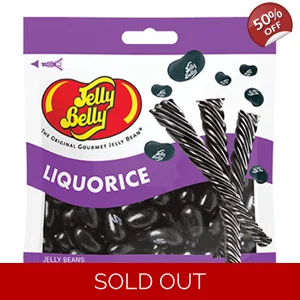 Jelly Belly - Liquorice Jelly Beans - 70g Bag